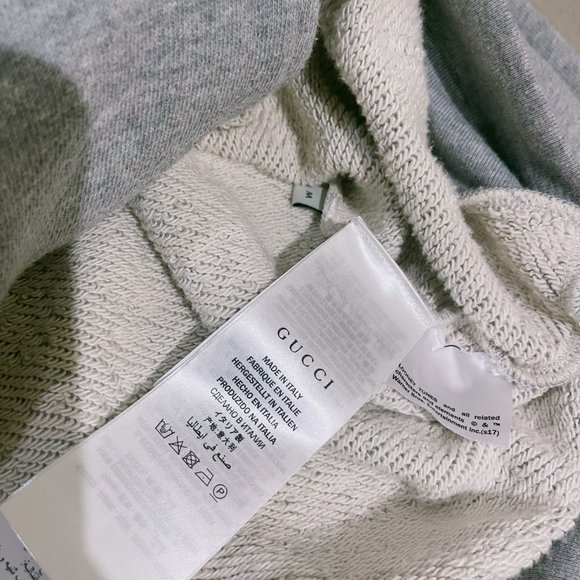 Gucci Stripe Zip Up Sweatshirt Sz M - Picture 8 of 9